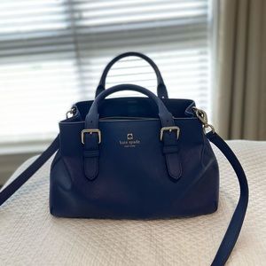 Kate Spade Navy Blue Handbag Like New